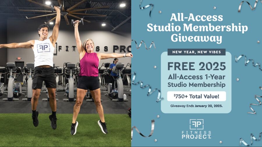 Fitness Project — All-Access Studio Membership Giveaway